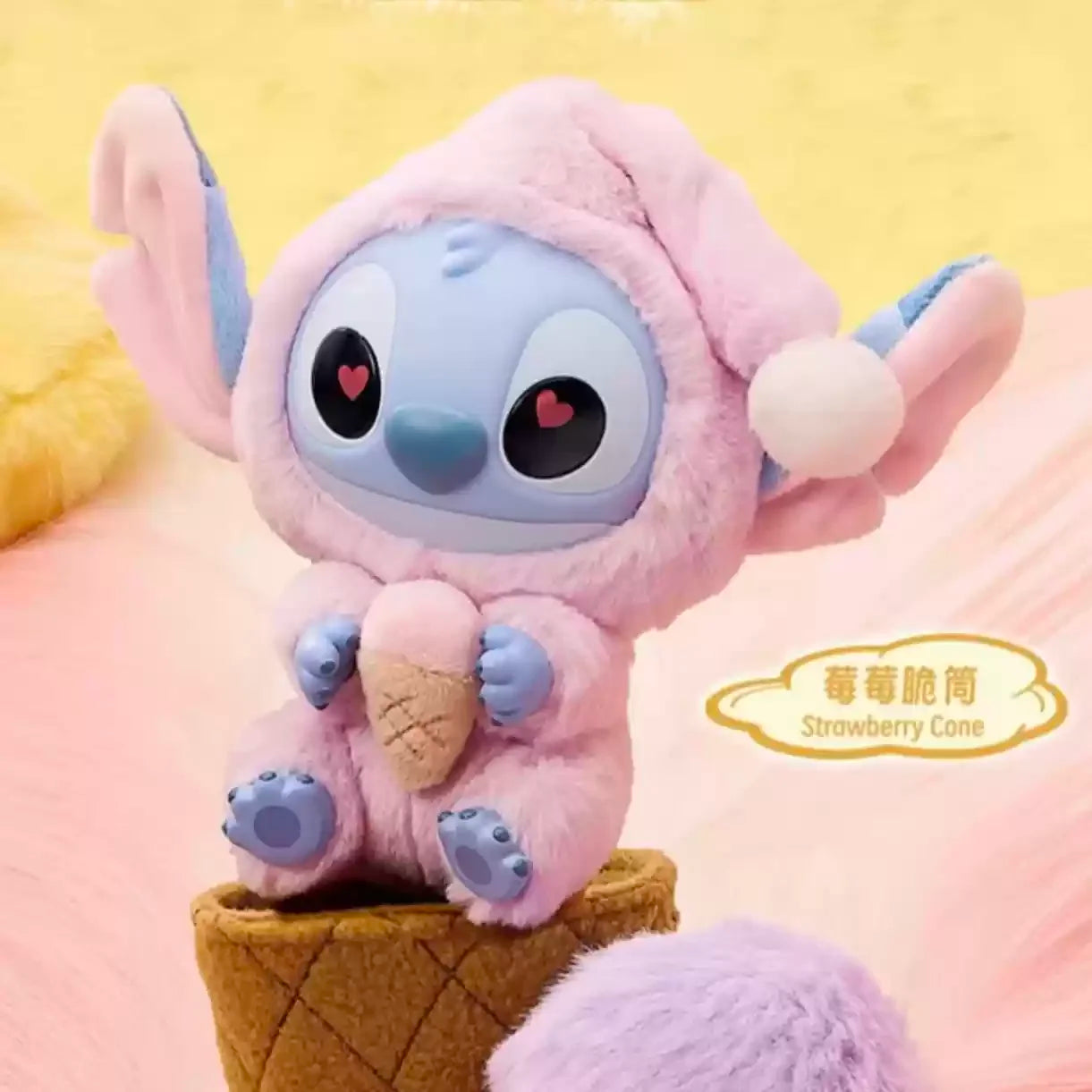 Miniso Co-Branded Disney Stitch Has To Take A Bite Of A Series Of Enamel Blind Box Children'S Toys No Matter How Sleepy It Is