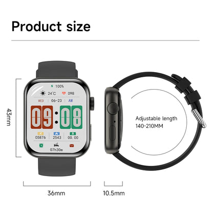 2026 New Original Watch Series 11 Women Smart Watch Bluetooth Call NFC IP68 Waterproof HD AMOLED Screen GPS Track Men Smartwatch