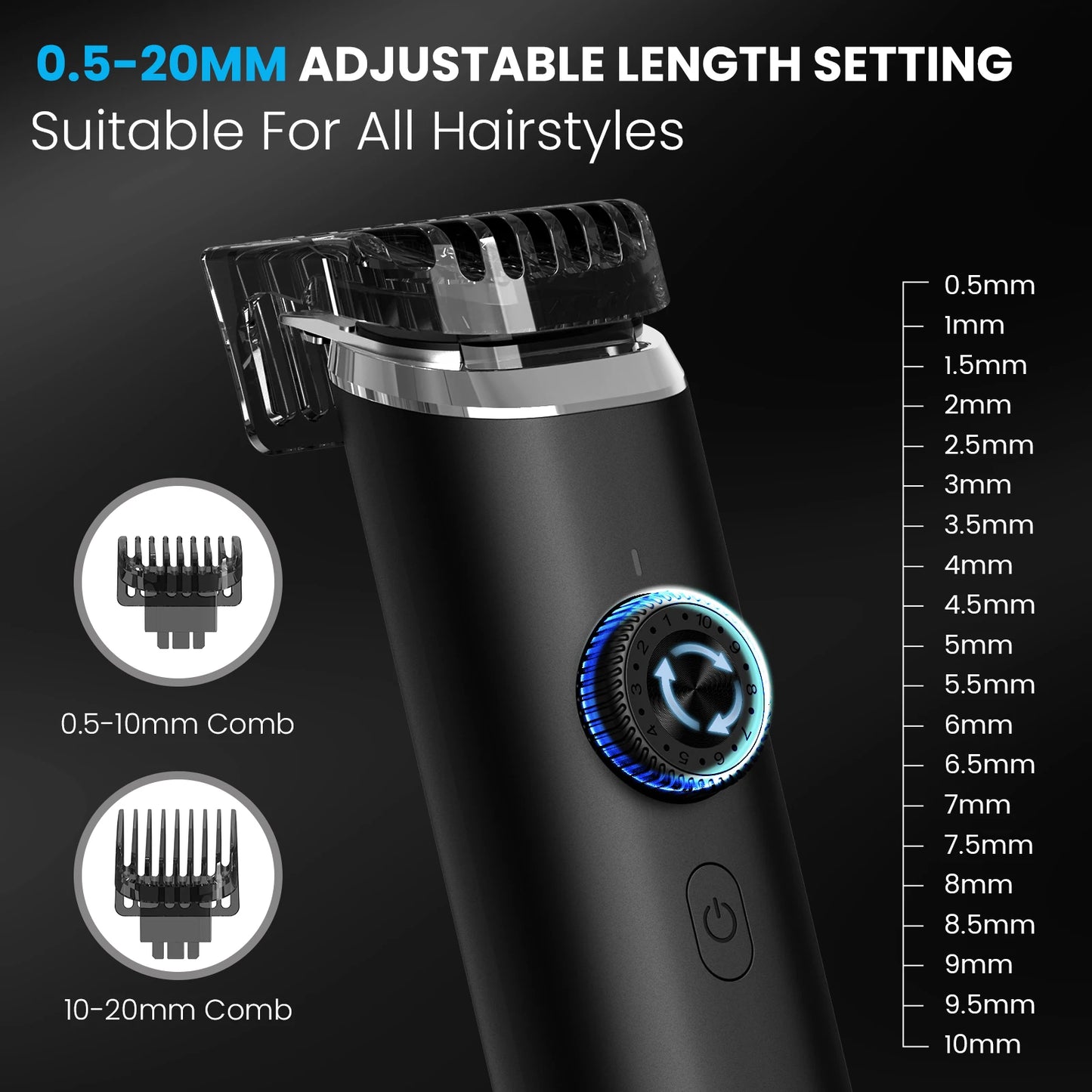 SEJOY Electric Hair Trimmer Kits,Men's Hair Clipper Professional Razor Nose Trimmer Reachageable Waterproof
