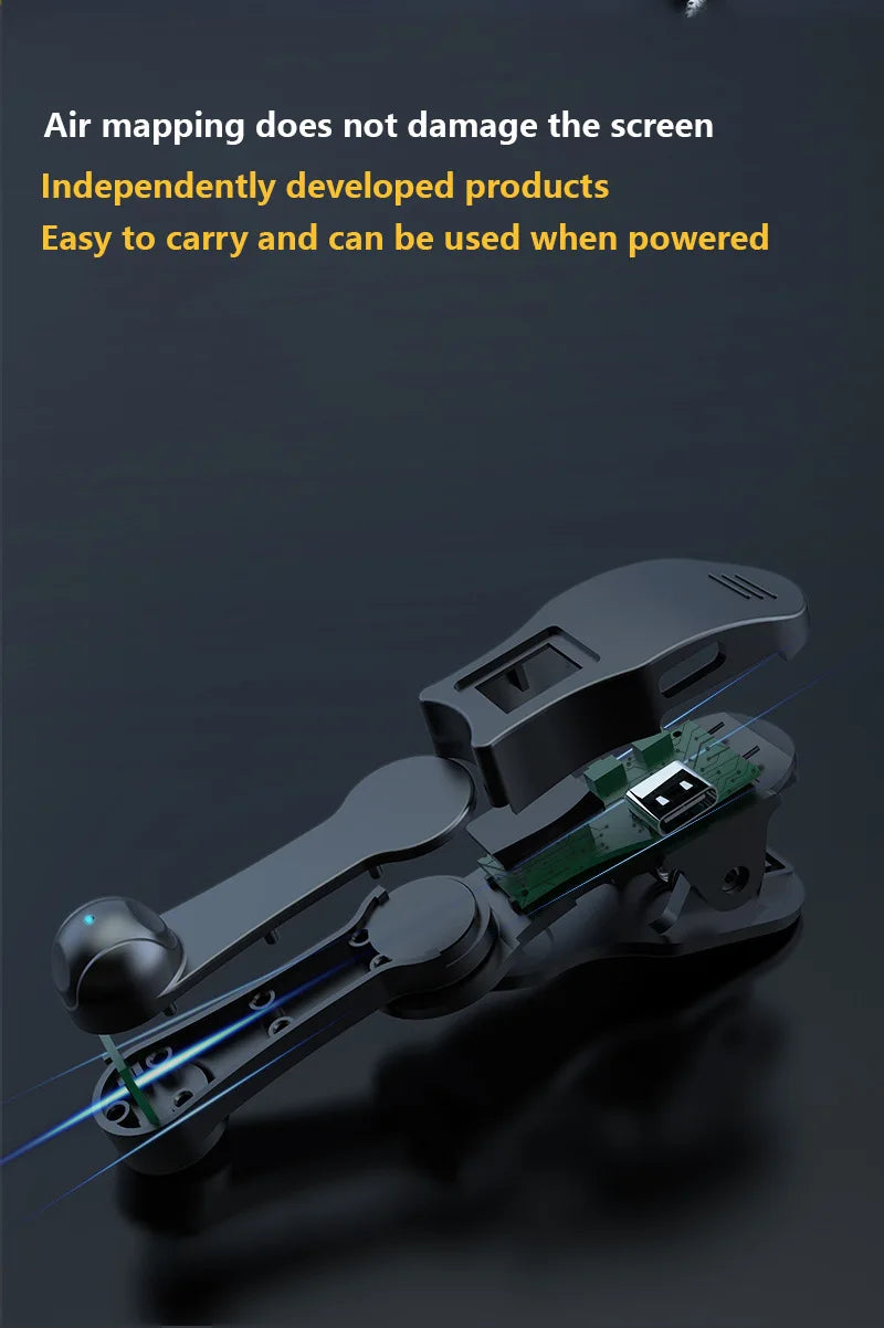 Automatic Screen Tapper Auto Clicker Tool Adjustable Speed for Gaming Live Streams Shopping Reward Tasks Phone App Accessory