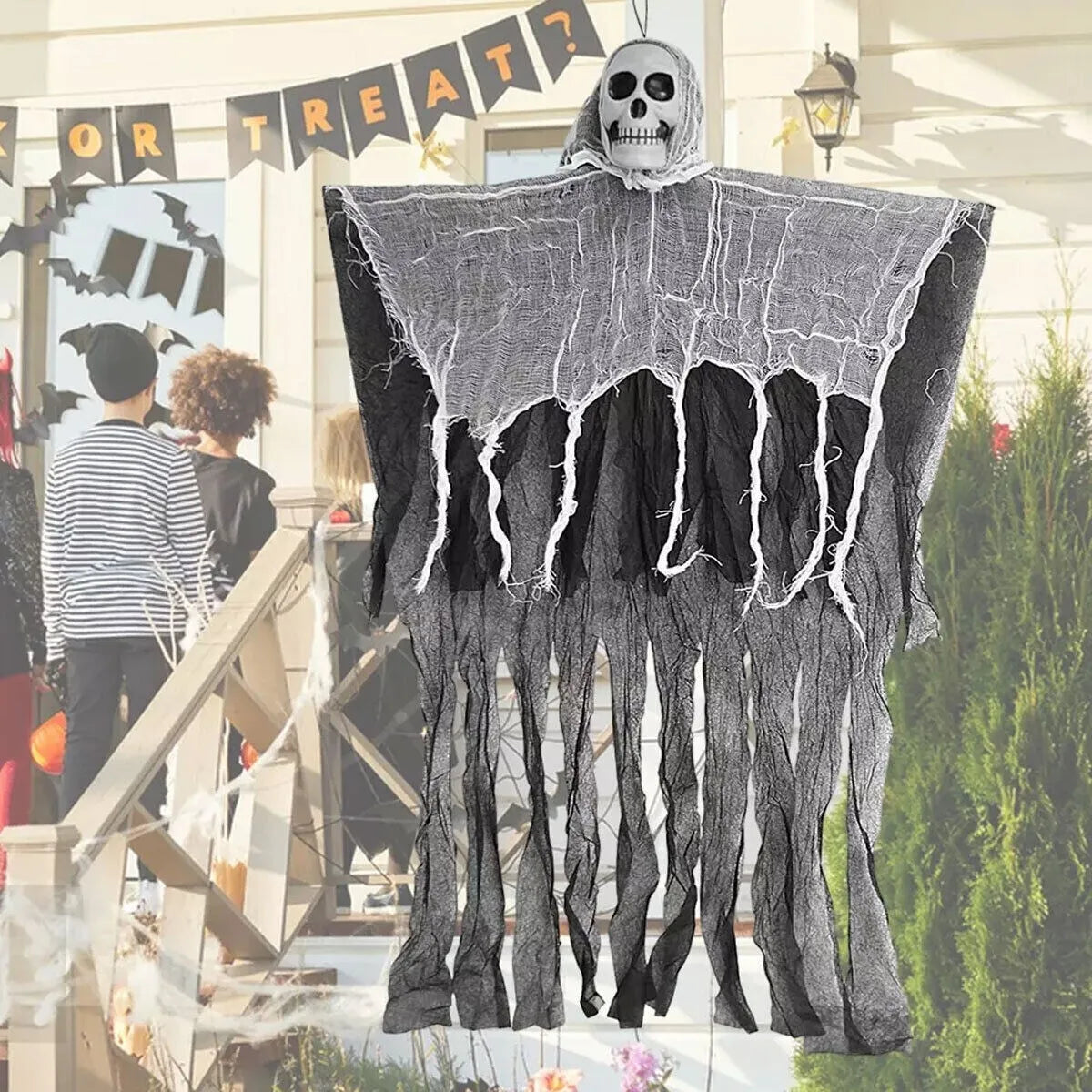 Halloween Skeletons And Scary Ghosts Hang Outdoor Garden Decoration Party