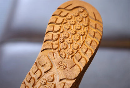 Kids Winter Slippers - Luxury Fur Lined Non-Slip Indoor Boots for Boys & Girls