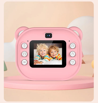 Children Digital Camera Instant Print Toys Thermal Print Camera Instant Photo Printing Camera With Video Function Kids Gifts