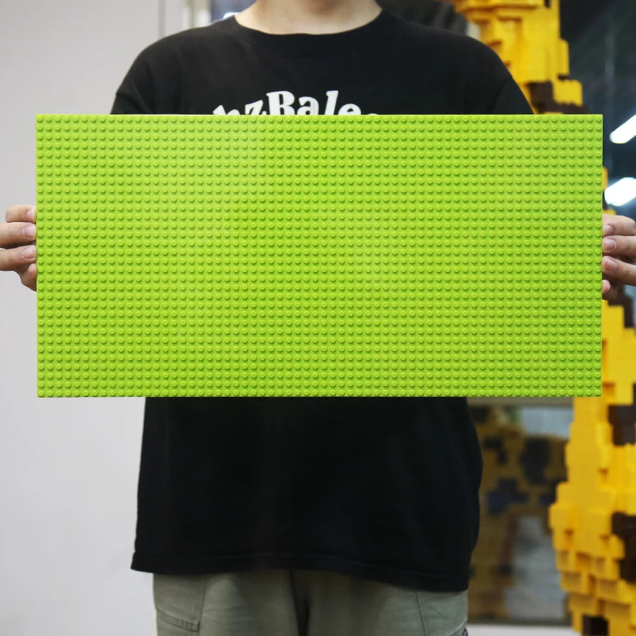 1pcs32 * 64 holes single layer classic block base plate, DIY assembly block wall compatible brand toys Birthday gift gift