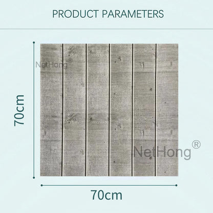 Waterproof Brick Stone Wallpaper Self Adhesive Vinyl Wall Decor Sticker 70*77cm