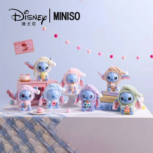 Miniso Co-Branded Disney Stitch Has To Take A Bite Of A Series Of Enamel Blind Box Children'S Toys No Matter How Sleepy It Is
