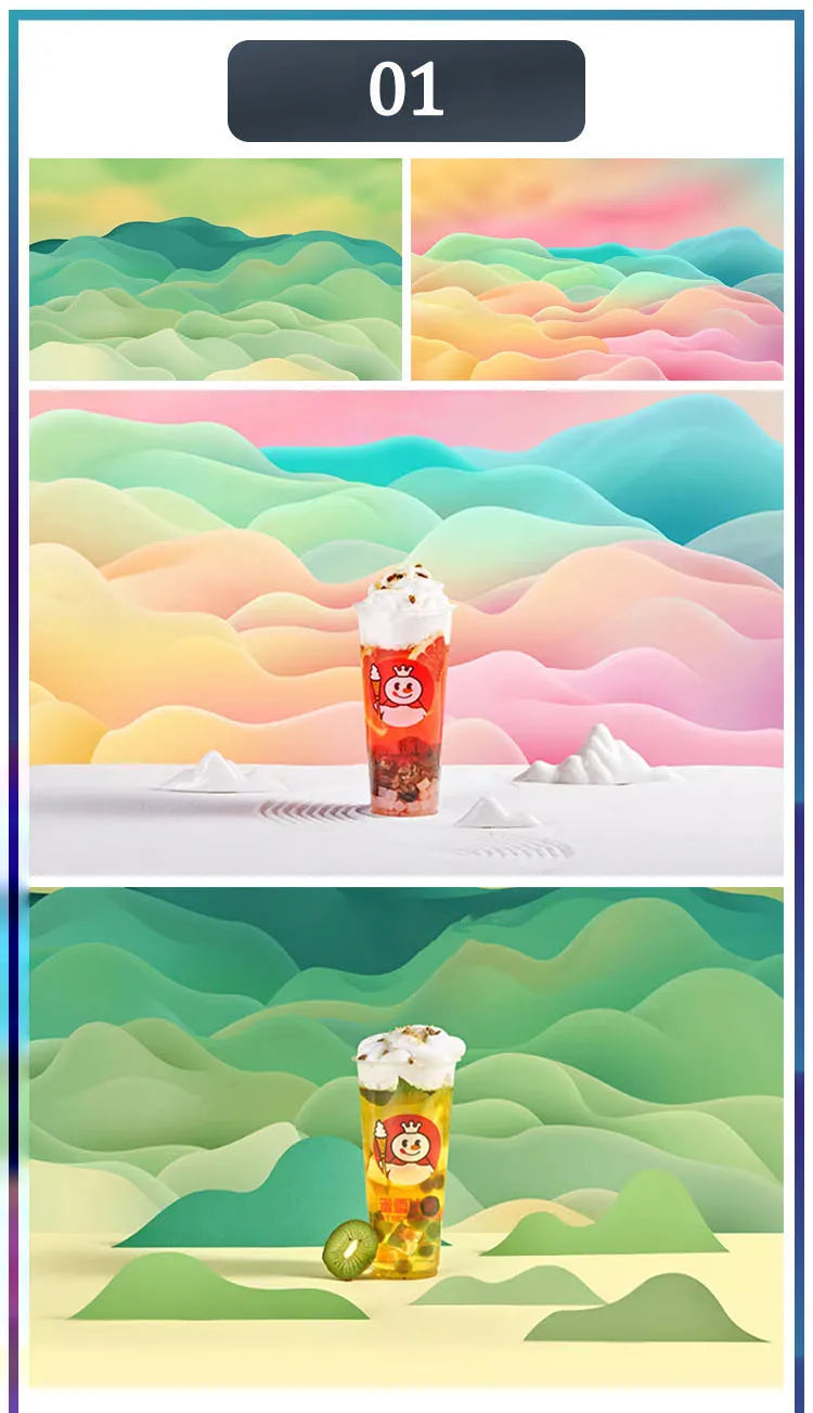 3D Double Sided Photography Backdrops 57*87cm Photos Background Props Product Food Photo Decoration Accessories Wallpaper