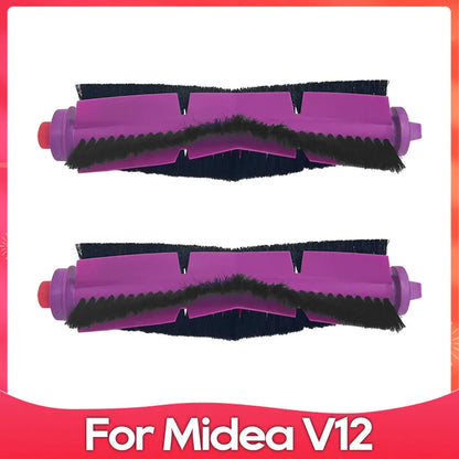 Compatible For ( Midea V12 / Eureka J12 Ultra ) Roller Side Brush Hepa Filter Mop Cloth Dust Bag Robot Vacuums Accessory Part
