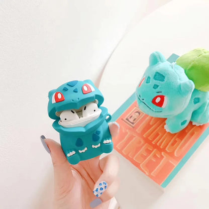 Cute Cartoon Eevee Squirtle Bulbasaur For Airpods 1 2 3 Pro Pro 2 Case Silicone Earphone Case Accessories Cover