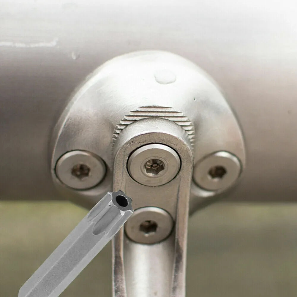 11Pcs Long Reach Torx Star Hex Security Bit Set Tamper Proof Screwdriver Bits