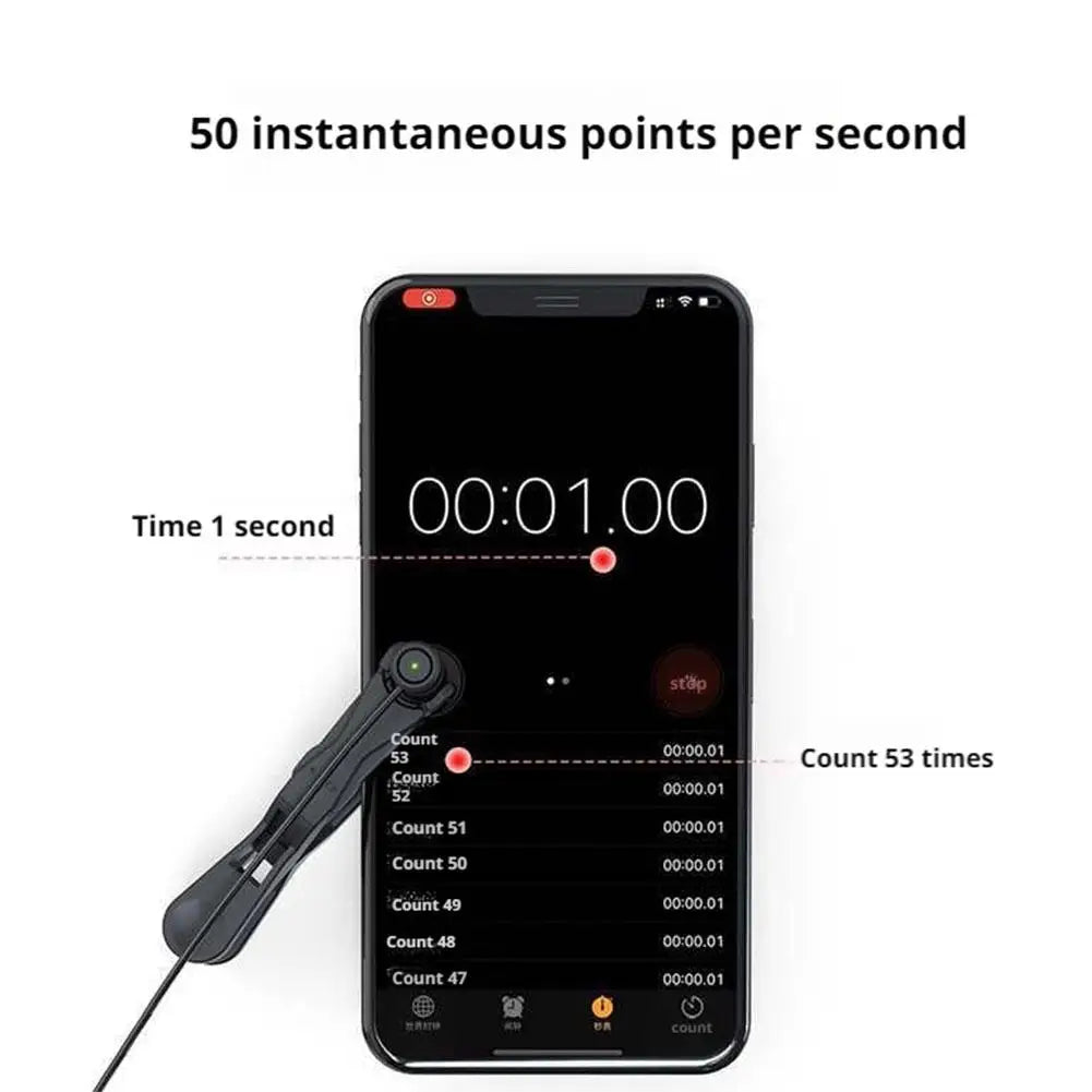 Mobile Phone Connector Phone Screen Auto Clicker Physical Silent Rapid Tapping Device Universal For Live Broadcast