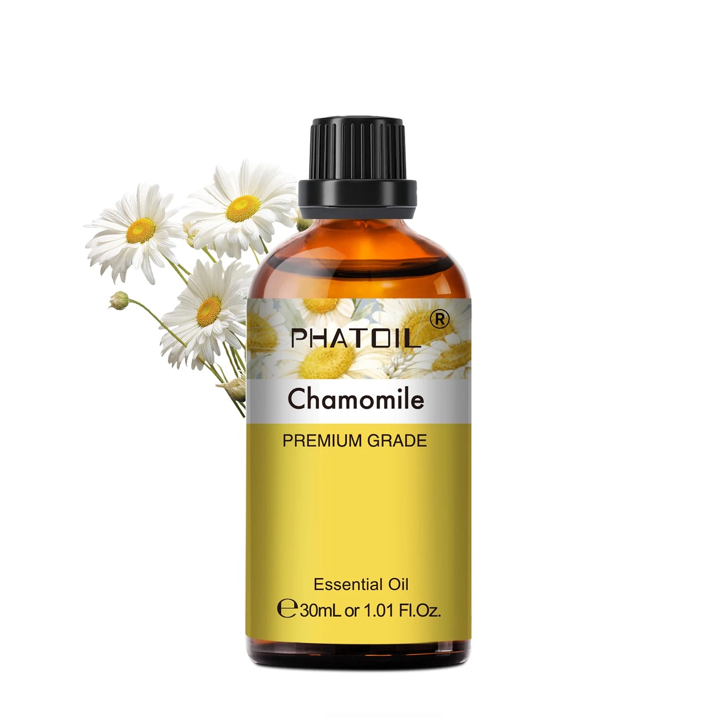 PHATOIL 30ml Lavender Lemon Eucalyptus Sandalwood Bergamot Aromatherapy Essential Oil For Diffuser,Candle Making,DIY Soap & Bomb