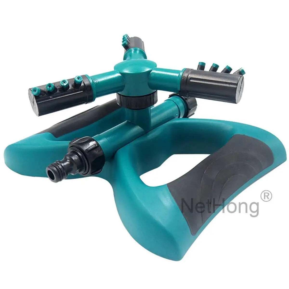 3-Arms 360° Rotating Garden/Lawn Sprinkler System Automatic Watering Irrigation~