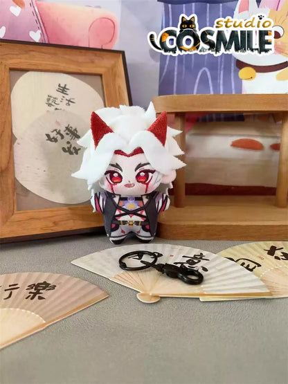 Genshin Impact げんしん 원신 Arataki Itto Shenhe Yoimiya Kamisato Ayato Stuffed Plushie Plush 12cm Doll Toy Keychain ML