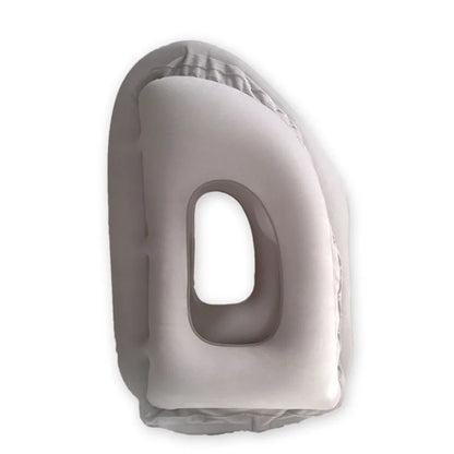 Inflatable Travel Pillow Portable Headrest Sleeping Bag Cushion Chin Neck Support for Outdoor Airplane Train Office and Home Use