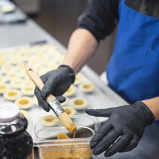 Disposable Gloves Nitrile Gloves Kitchen Black Home Cooking knit reel Tools Tattoo Washing Car Household Cleaning Work Gloves