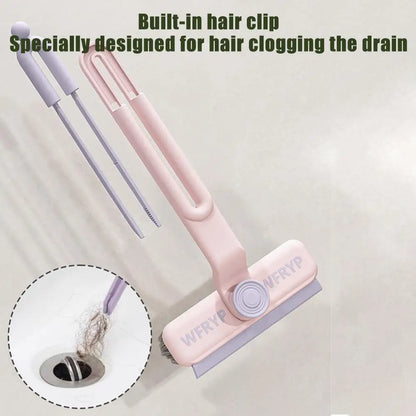 Multifunctional Rotating Gaps Cleaning Brush Adjust 360° Rotating Brush Head AU