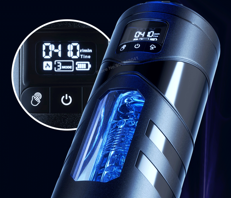 Automatic Heated Masturbation Cup for Men Sucking Pocket Pussy Adult Sex Toy Blowjob Machine Vagina Stroker Male Masturbators