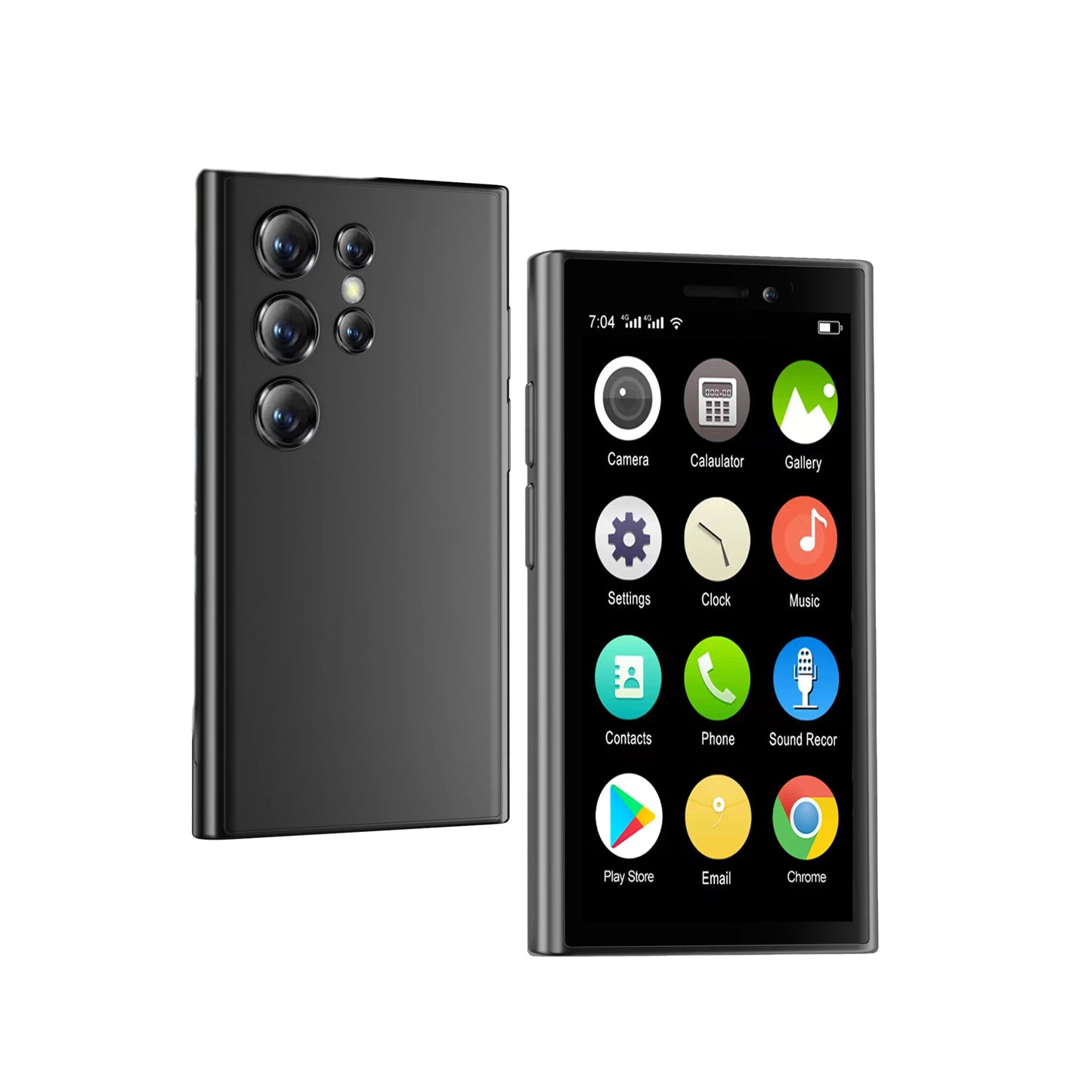 SERVO S26 Mini Android Smartphone 3G WCDMA Dual Camera 16GB ROM Play Store WhatsAPP WiFi Hotspot 2SIM Card Small Smart Cellphone