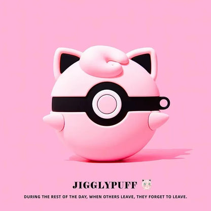 For Airpods Pro 3 Case 2025,Pokemon Ball 3D Anime Shockproof Earphone Cover For Kids Funda Boys Girls