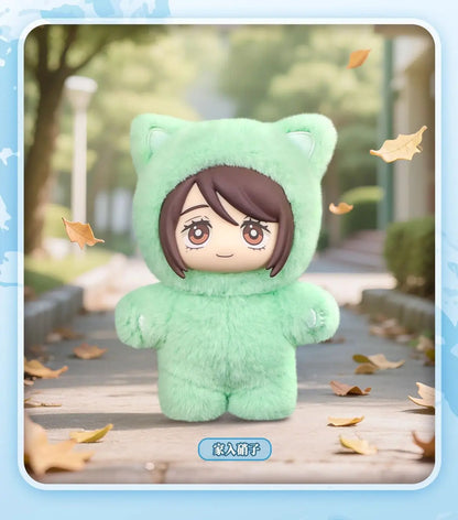 Heißer Vorverkauf: Original Eaki Jujutsu Kaisen Staffel 2 Cat Park Party Gojo Satoru Blindbox Plüschpuppe Taschenanhänger Modellkollektion