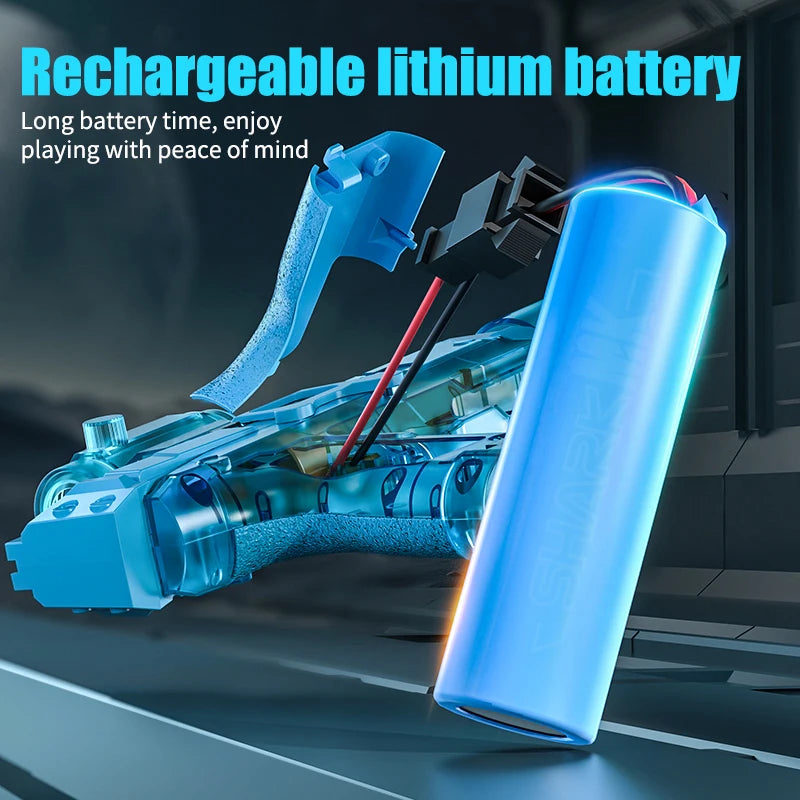 Electric Water Guns ,High Capacity Squirt Guns 26 FT Range with Light Up for Summer Outdoor Beach Swimming Pool Party Toy