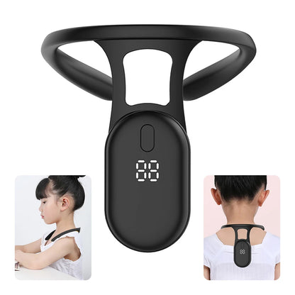 Smart Posture Trainer Back Straightener with Vibration Reminder for Adults Kids Real-Time Monitoring Wearable Sensor