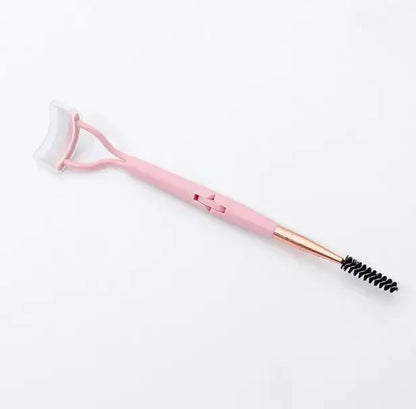 Eyelashs Brush Comb 1pc Eyelash Separator Metal Teeth Foldable Eye lash Curler Beauty Makeup Stainless Mascara Curl Make up Tool