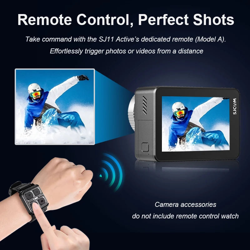SJCAM Flagship SJ11 Action Camera 4K 2.33" Touch Screen Waterproof 5G WiFi Active HDR Video action cam camera sport