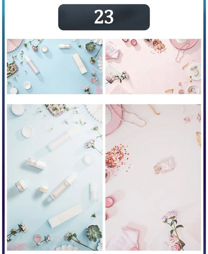 3D Double Sided Photography Backdrops 57*87cm Photos Background Props Product Food Photo Decoration Accessories Wallpaper