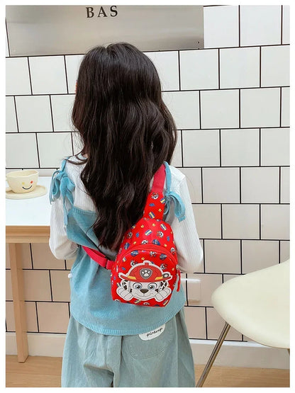 PAW Patrol New Kids Coin Wallet Cartoon Cute Boobs Bag 2025 Boys Girls Fashion Casual Crossbody Bag Gift
