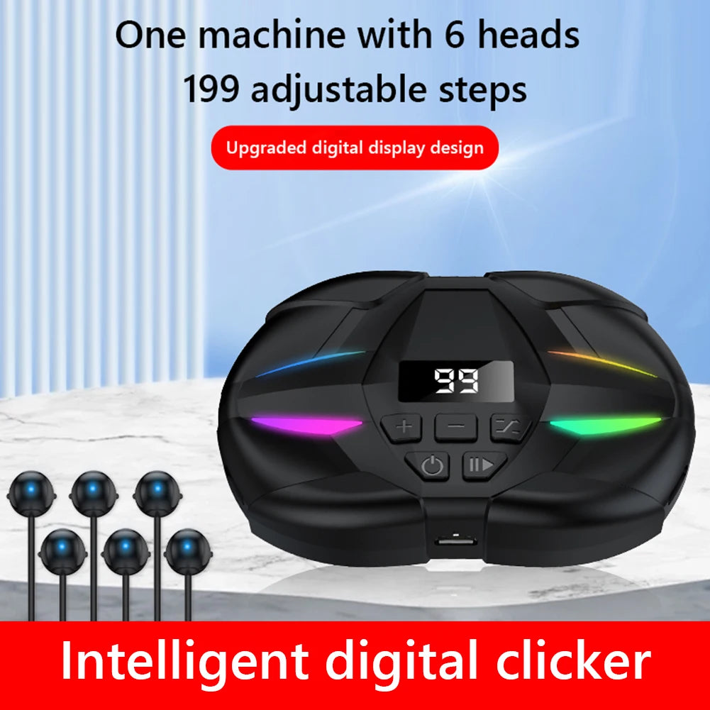 Auto Clicker Physical Simulation Finger Click Device Adjustable Finger Clicking Simulator Game Clicker For Live Broadcast Likes
