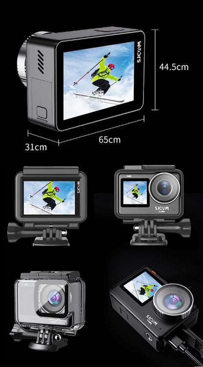 SJCAM Flagship SJ11 Action Camera 4K 2.33" Touch Screen Waterproof 5G WiFi Active HDR Video action cam camera sport