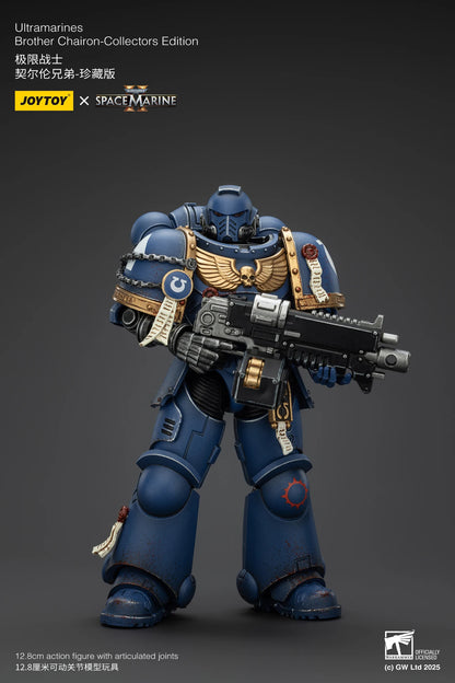 JOYTOY 1/18 Actionfigur 40K Ultramarines Lieutenant Titus Sergeant Gadriel Brother Chairon – Sammleredition