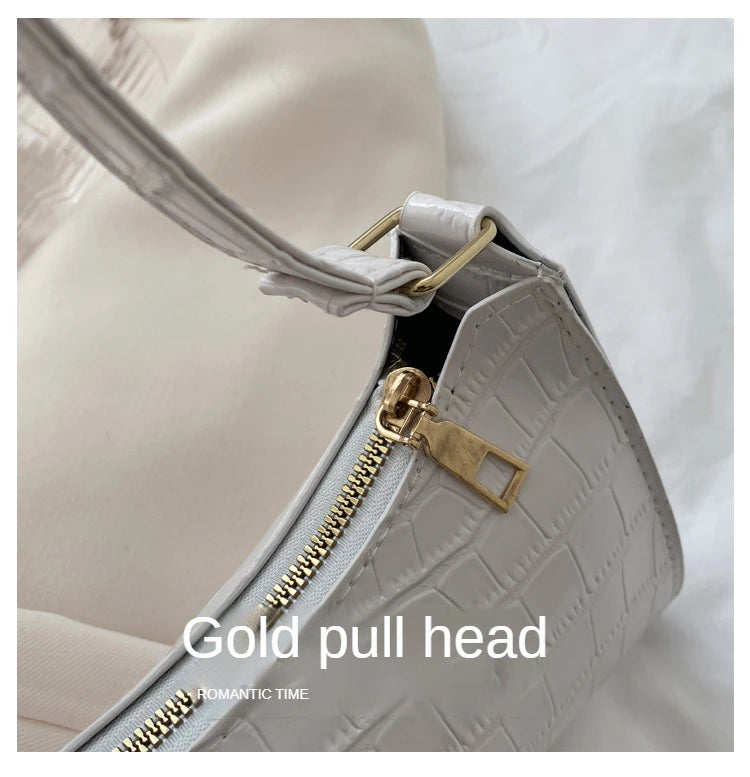 Fashion Exquisite Shopping Bag Retro Casual Women Totes Shoulder Bags Female Leather Solid Color Chain Handbag for Women 2023