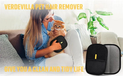 Pet Hair Remover Portable Washable Clothes Hair Dehairing Gloves Pet Cleaning Products Pet Accessories