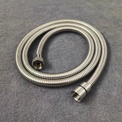 G1/2 " Flexible Brushed Gold Shower Hose 1.5m Antique Plumbing Hose Stainless Steel Gray Bathroom Water Head Shower head Pipe