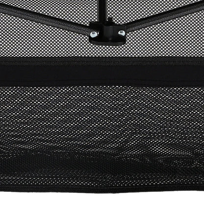【Breeins】Aluminum Roll-Top Foldable Camp Table with Mesh Shelf