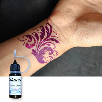 25g Indian Henna Dark Red Tattoo Paste Temporary Henna Cone For Tattoo Body Art Sticker Special Body Art Paint Henna
