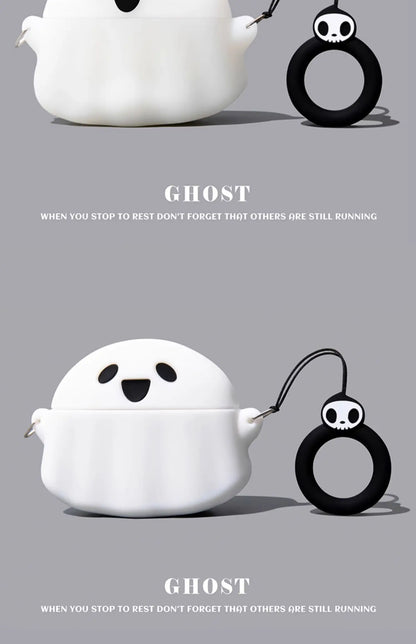 For Airpods 1 2 3 4 Pro Pro 2 Pro 3 Crayons Shark Dog Silicone Earphone Case Accessories Cover