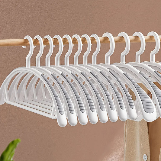Household Non-slip Hanger, Thick And Wide Shoulder Plastic Drying Rack, Used To Hang Clothes Wholesalers