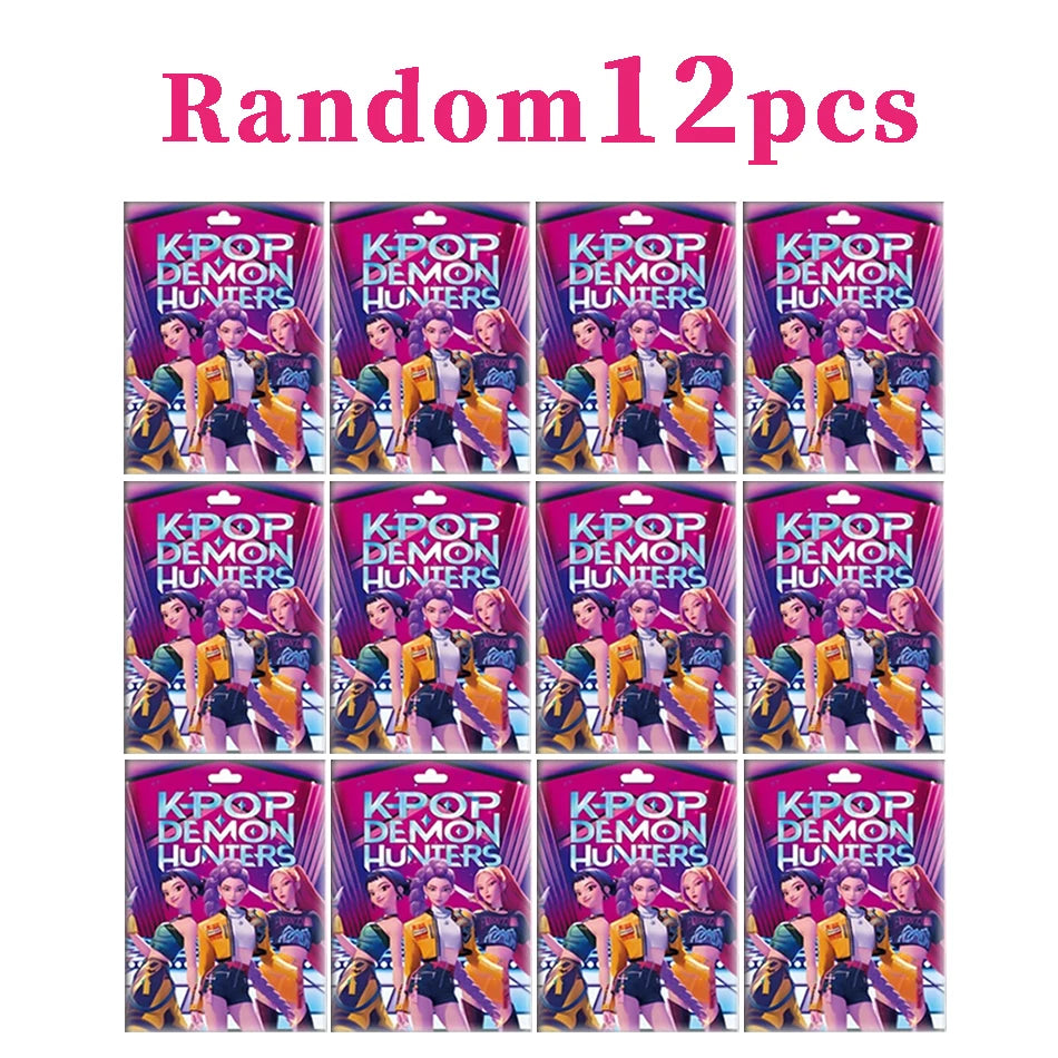 Anime Blind Box Figures - 24 Piece KPop Demon Hunters Collection (5.3-11.5cm)