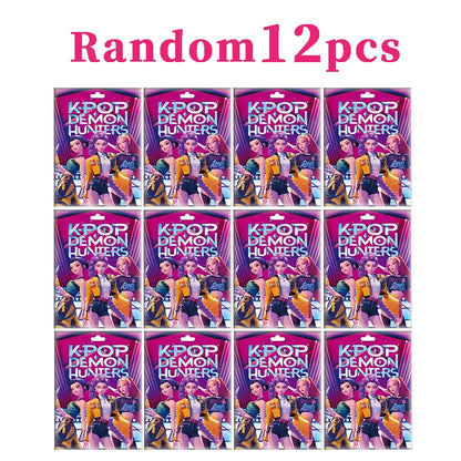Anime Blind Box Figures - 24 Piece KPop Demon Hunters Collection (5.3-11.5cm)