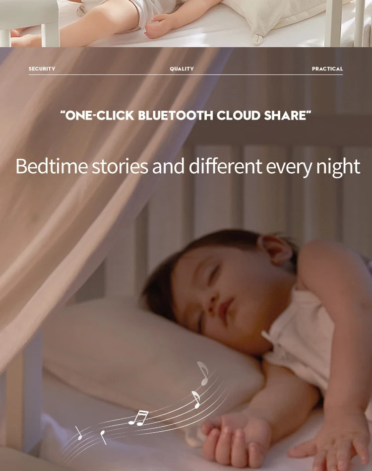 Banshili Music Bed Bell Baby Mobile Cute Cartoon Soothing Boys and Girls Toys Baby Mobile for Crib Baby