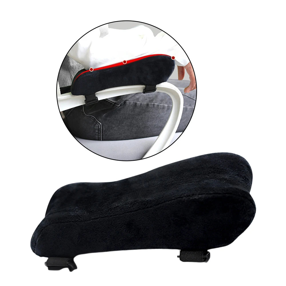 Office Chair Armrest Pad Elbow Pillow Comfortable Support Cushion Memory Foam Inner Core Sofa Cushion For Home Office Game Chair