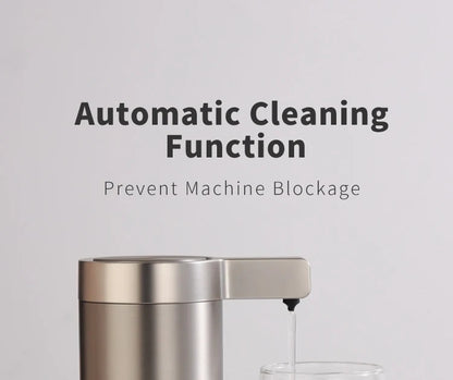 Kitchen Soap Machine Automatic Sensor Out of Hand Sanitizer Smart Electric Body Wash Soap Dispenser 304 Stainless Steel