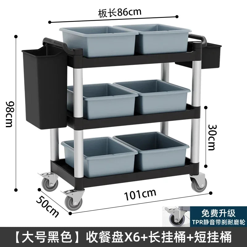 Loading Storage Trolley Cart Tool Service Cart Auxiliary Tool Trolley Carrito De Almacenamiento Con Ruedas Organizer Cart ST042