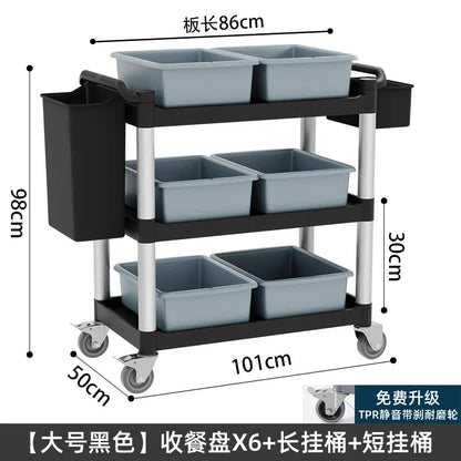Loading Storage Trolley Cart Tool Service Cart Auxiliary Tool Trolley Carrito De Almacenamiento Con Ruedas Organizer Cart ST042