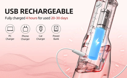 SEJOY Home Dental Oral lrrigator Water Flosser 4 Colors Thread Teeth Pick Mouth 5 Modes Washing Machine USB Rechargeable