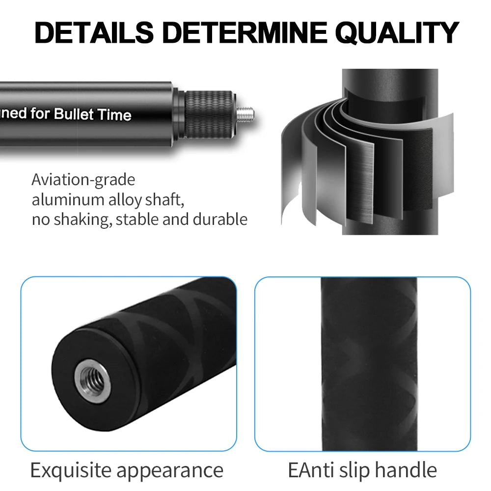 For Insta360 Invisible Selfie Stick Bullet Time Bundle Handle for Insta 360 x5 x4 GO 3S Ace Pro GO 3 x3 Stick Accessories